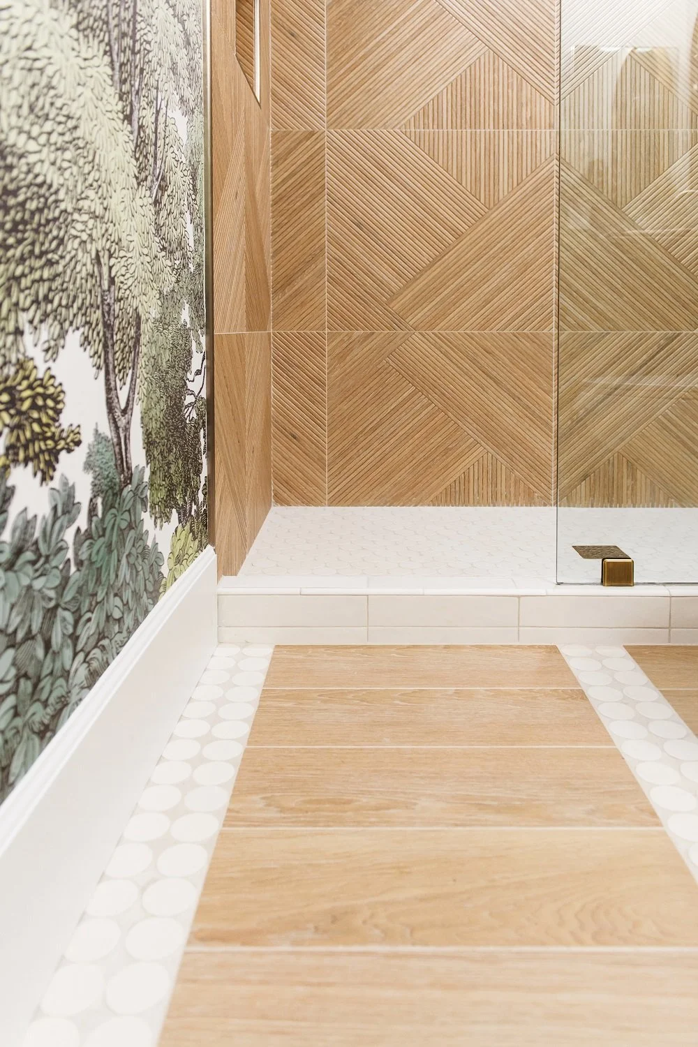 Designing an organic guest bathroom Savvy Interiors San Diego